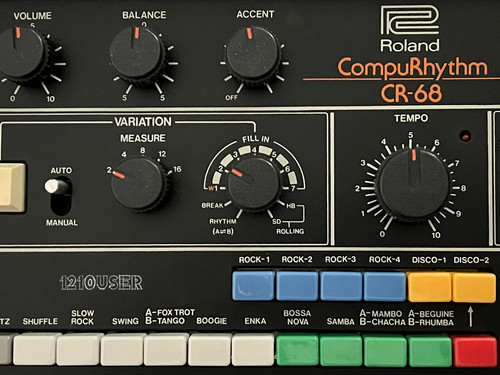 Roland compurhythm - roland, cr-68