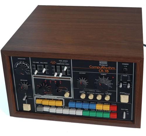 Roland compu rhythm drum - cr-78,