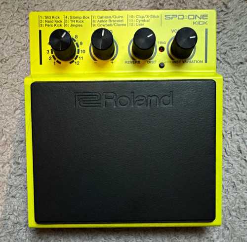 Roland spd one - kick, drum